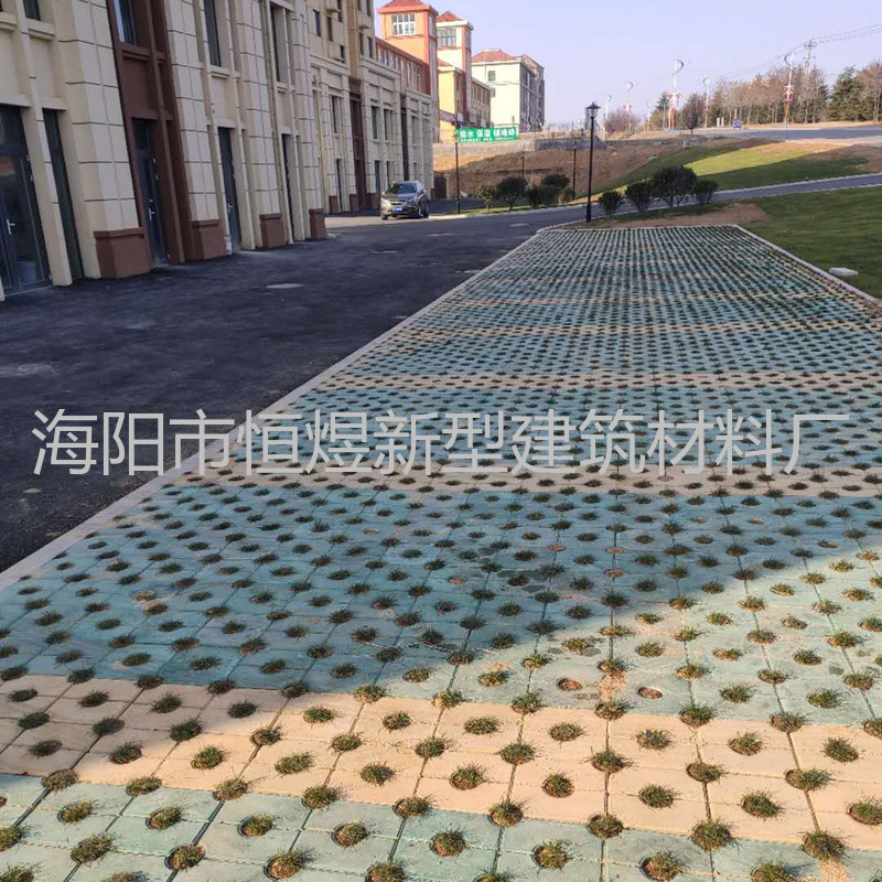煙臺海陽市棚改工程項目煙臺路面磚透水磚實拍(圖1)