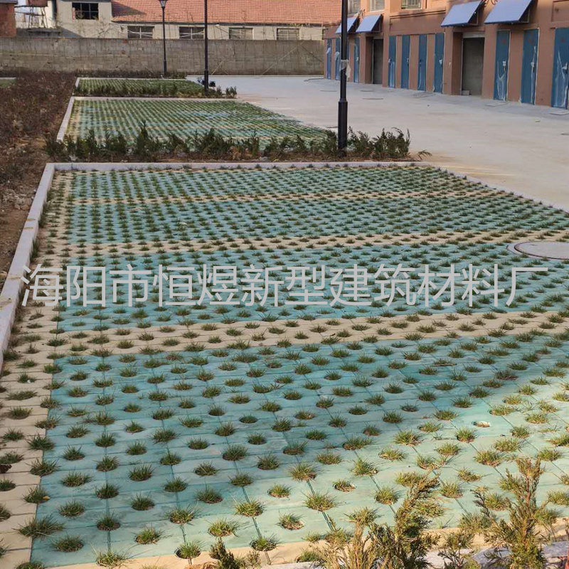 煙臺海陽市棚改工程項目煙臺路面磚透水磚實拍(圖4)
