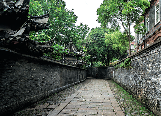 還原古街風(fēng)貌的燒結(jié)磚